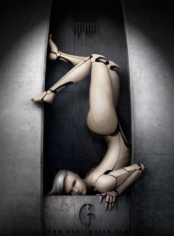 Robot Illustrations by Michael Oswald