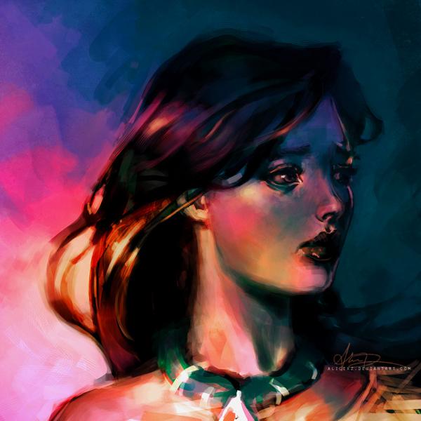 Digital Art by Alice X. Zhang