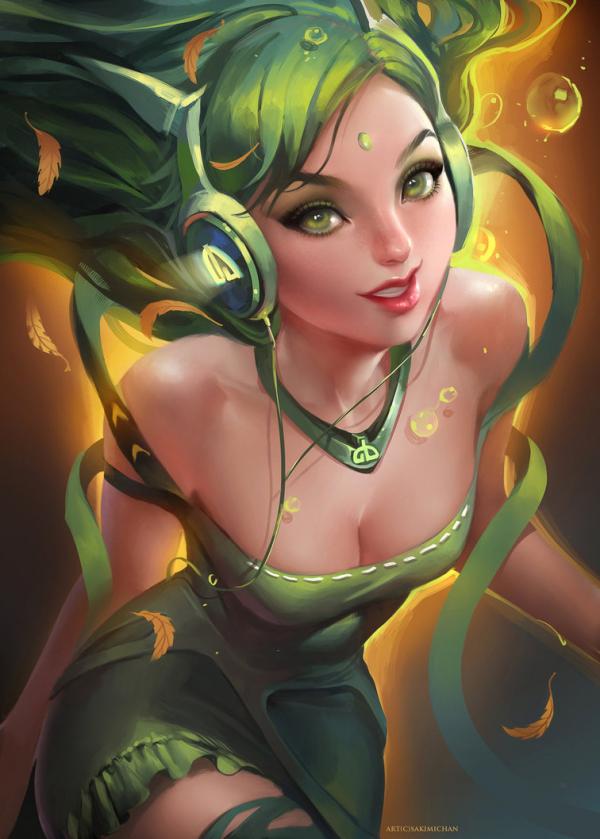Digital Artworks by Sakimichan