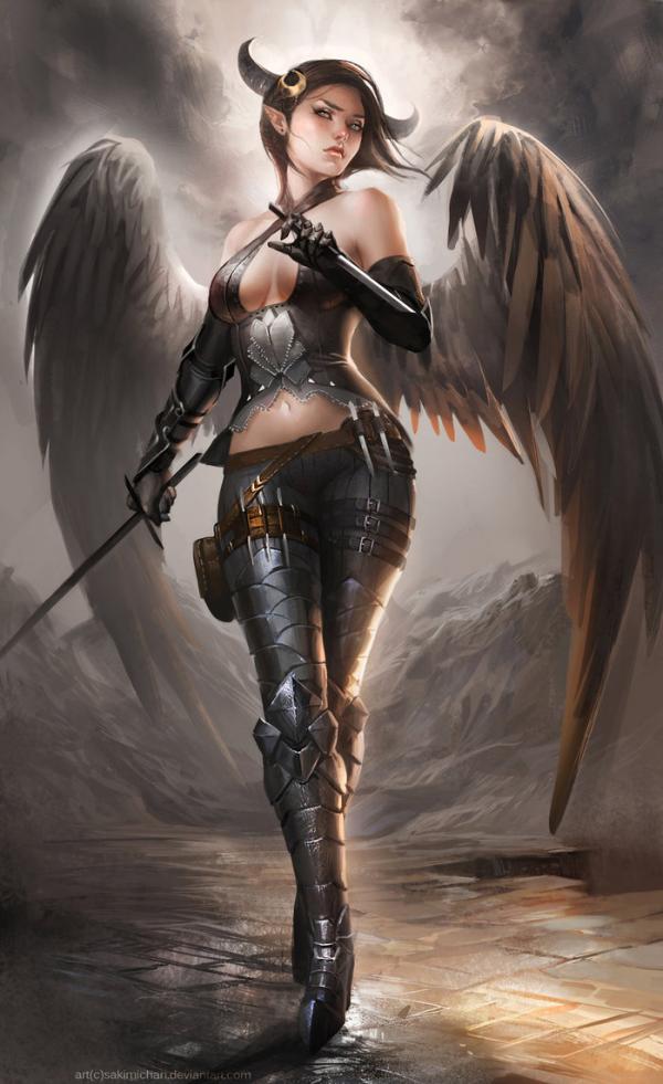 Digital Artworks by Sakimichan