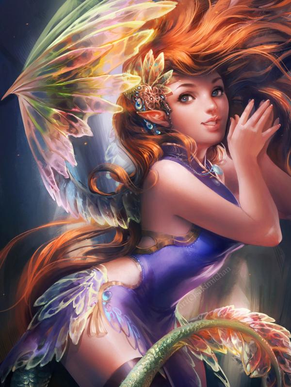 Digital Artworks by Sakimichan