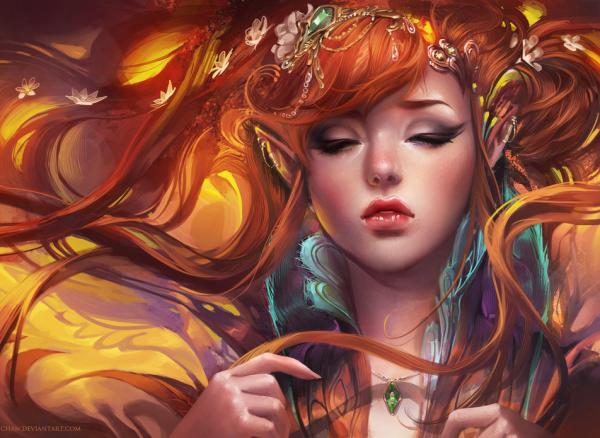Digital Artworks by Sakimichan