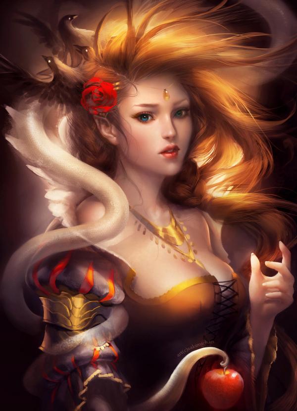 Digital Artworks by Sakimichan