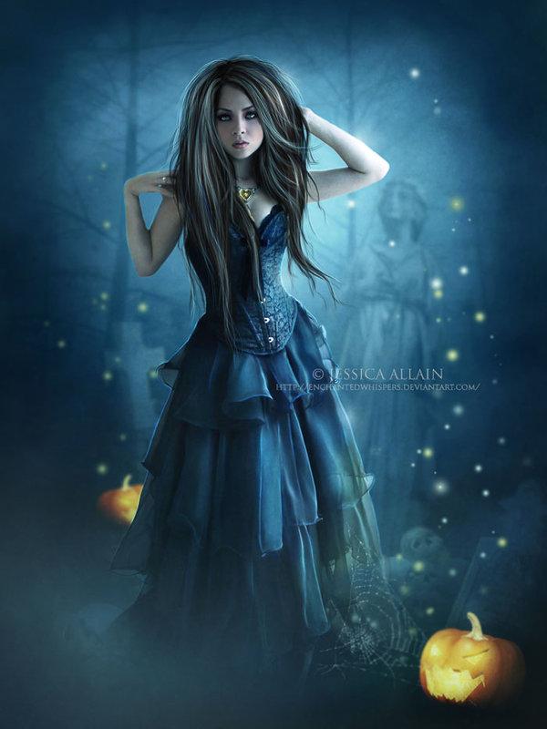 Fantasy Digital Art by Jessica Allain