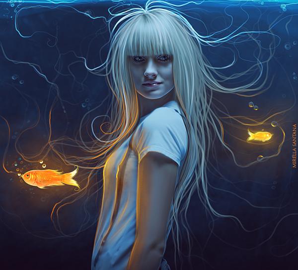 Fantasy Digital Art by Mirella Santana