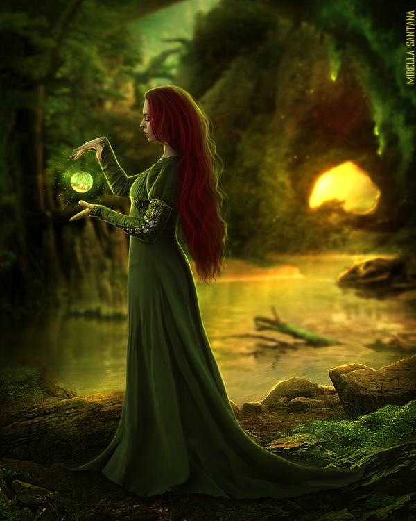 Fantasy Digital Art by Mirella Santana