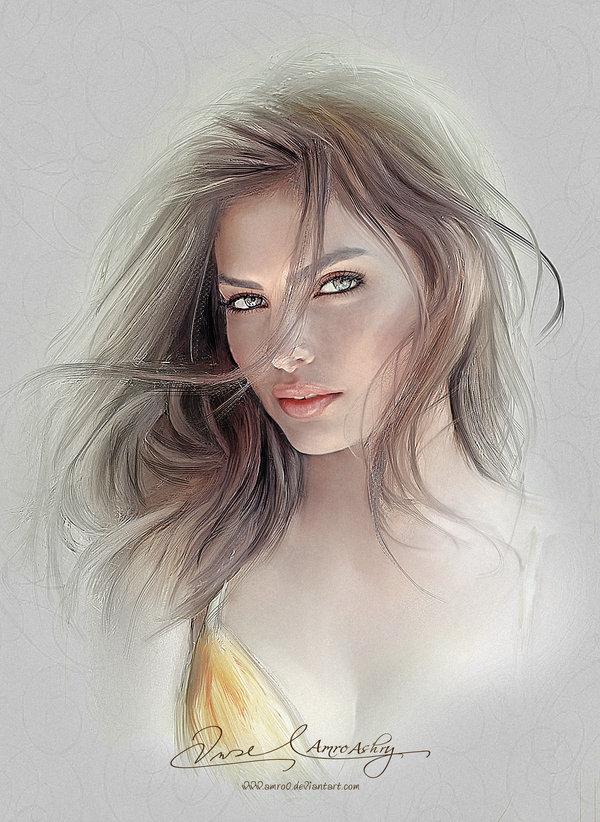 Digital Portrats by Amro Ashry