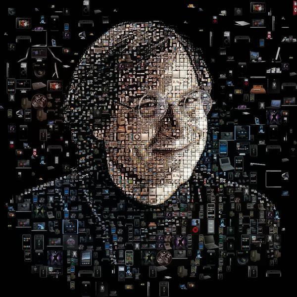 Creative Mosaic Portraits by Charis Tsevis
