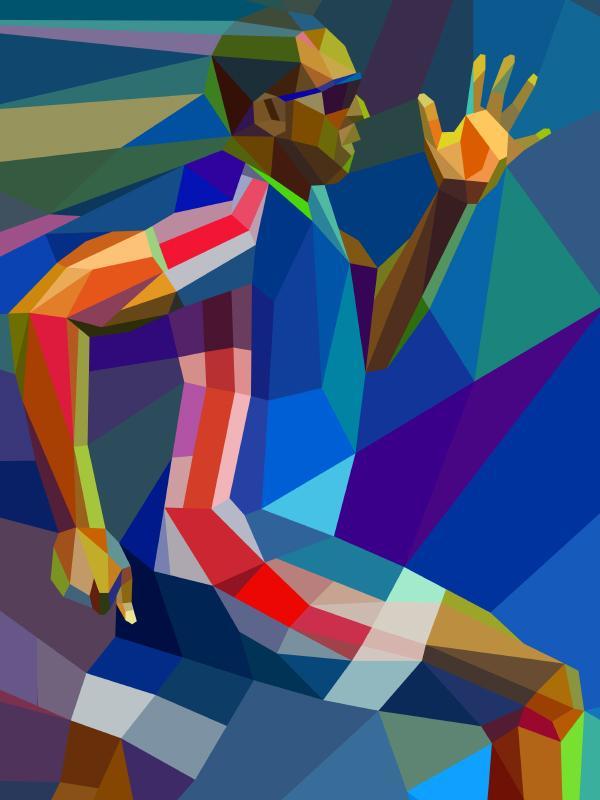 Creative Mosaic Portraits by Charis Tsevis