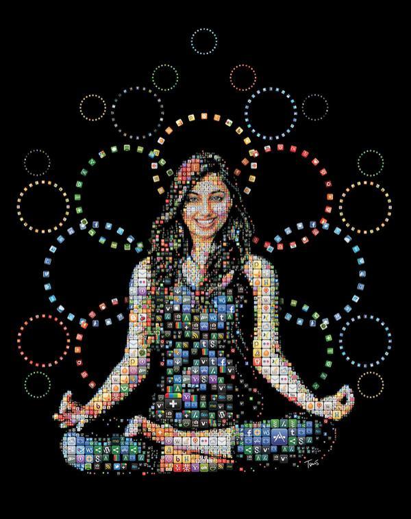 Creative Mosaic Portraits by Charis Tsevis