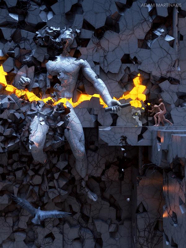 3D Digital Art by Martinakis Adam