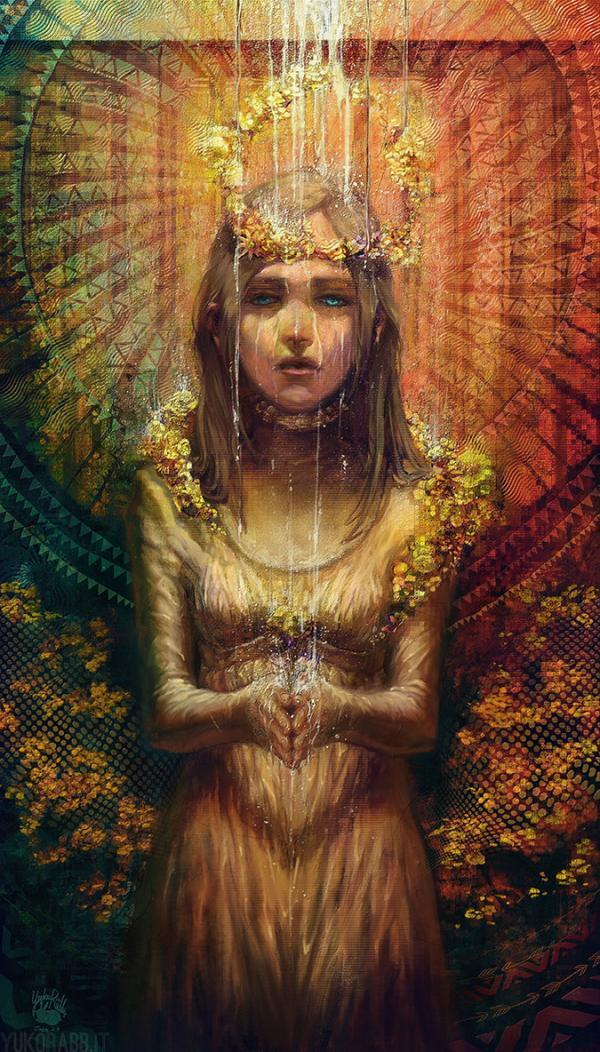 Digital Paintings by Yuko Rabbit