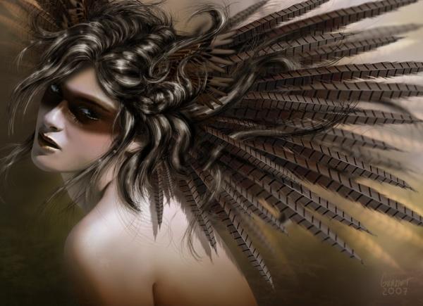 Digital Portraits by Carine Grasset