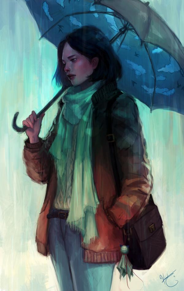 Digital Paintings by Katrina Lin