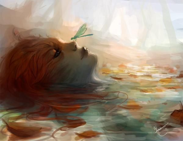 Digital Paintings by Katrina Lin