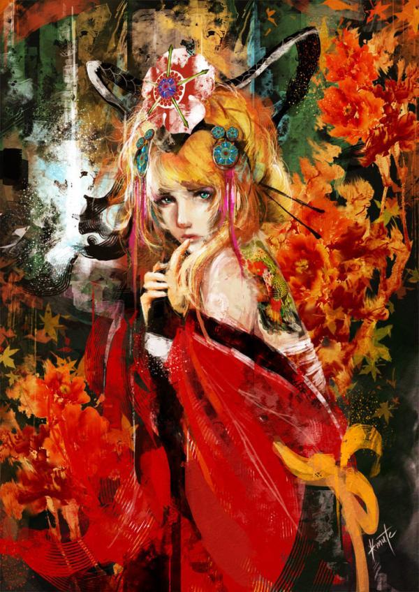 Amazing Digital Paintings by muju