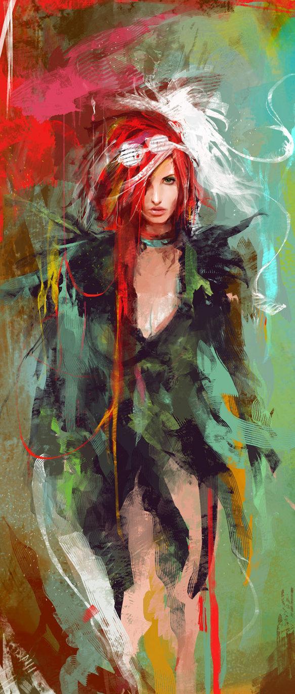 Amazing Digital Paintings by muju