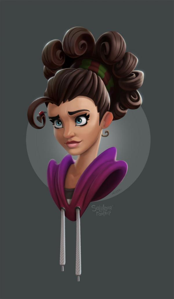 Cute 3D Characters by Salvador Ramirez Madriz