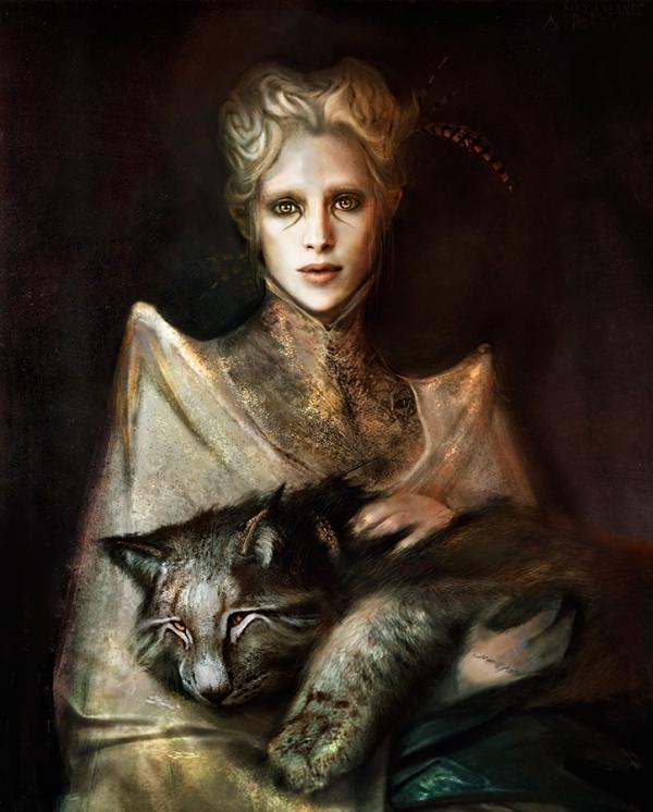Digital Paintings by Virginie Carquin