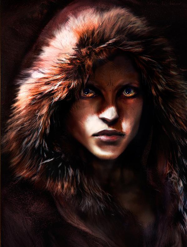 Digital Paintings by Virginie Carquin