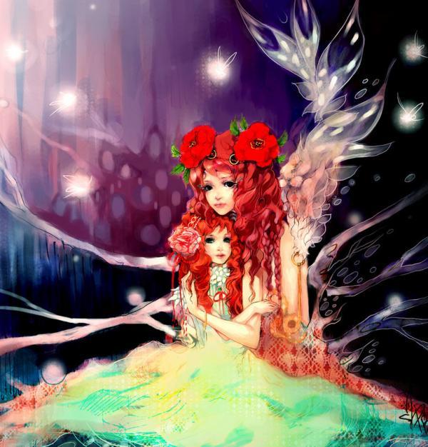 Anime Illustrations by Llama Lovin