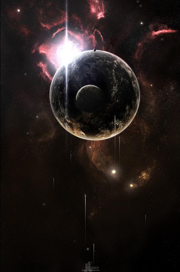 Breathtaking Space Art by Josef Barton