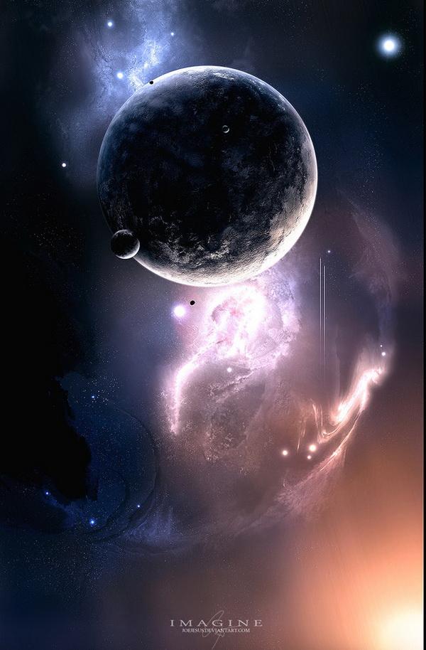 Breathtaking Space Art by Josef Barton