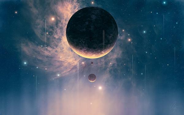 Breathtaking Space Art by Josef Barton