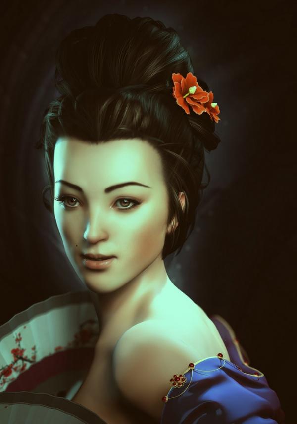 3D Digital Paintings by Baolong Zhang