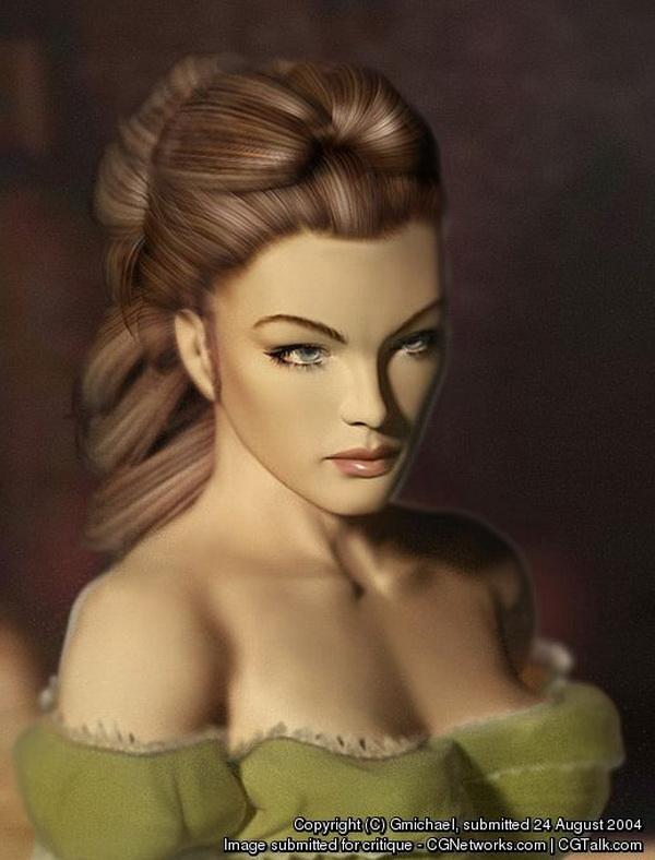 3D Digital Paintings by Baolong Zhang