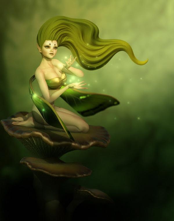 3D Digital Paintings by Baolong Zhang