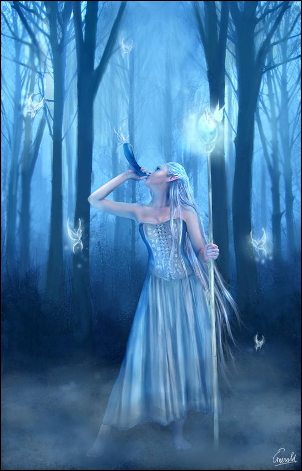 Digital art by Emerald de Leeuw