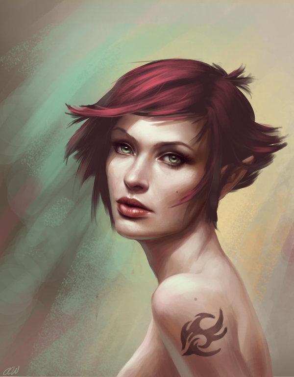 Digital Paintings by Ashley Walters