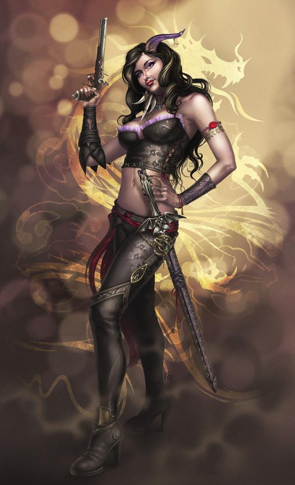 Digital Art by Anna Rigby