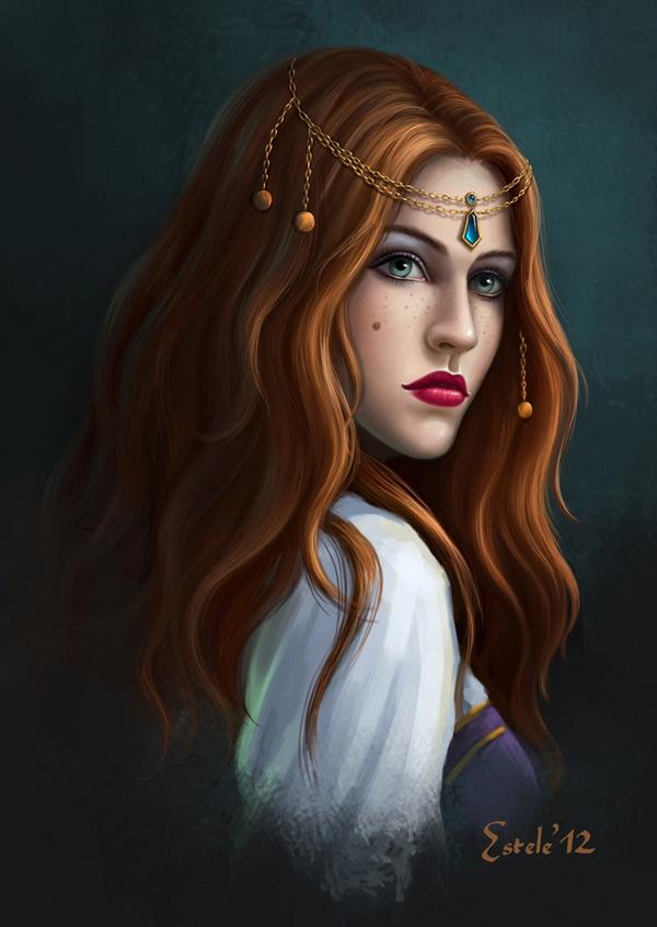Digital Portraits by Maria Alaeva