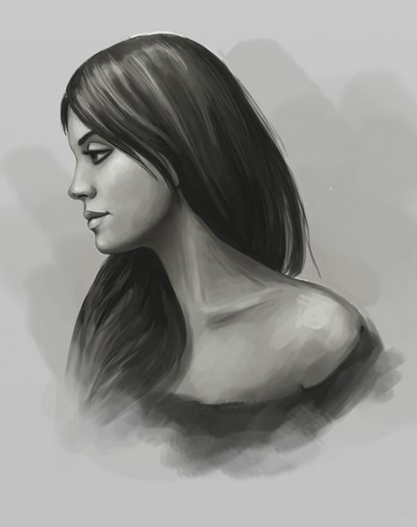 Digital Portraits by Maria Alaeva