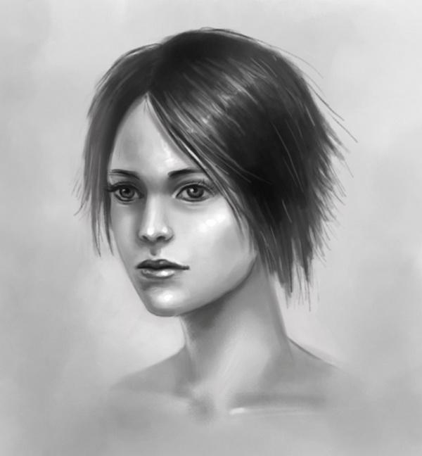 Digital Portraits by Maria Alaeva