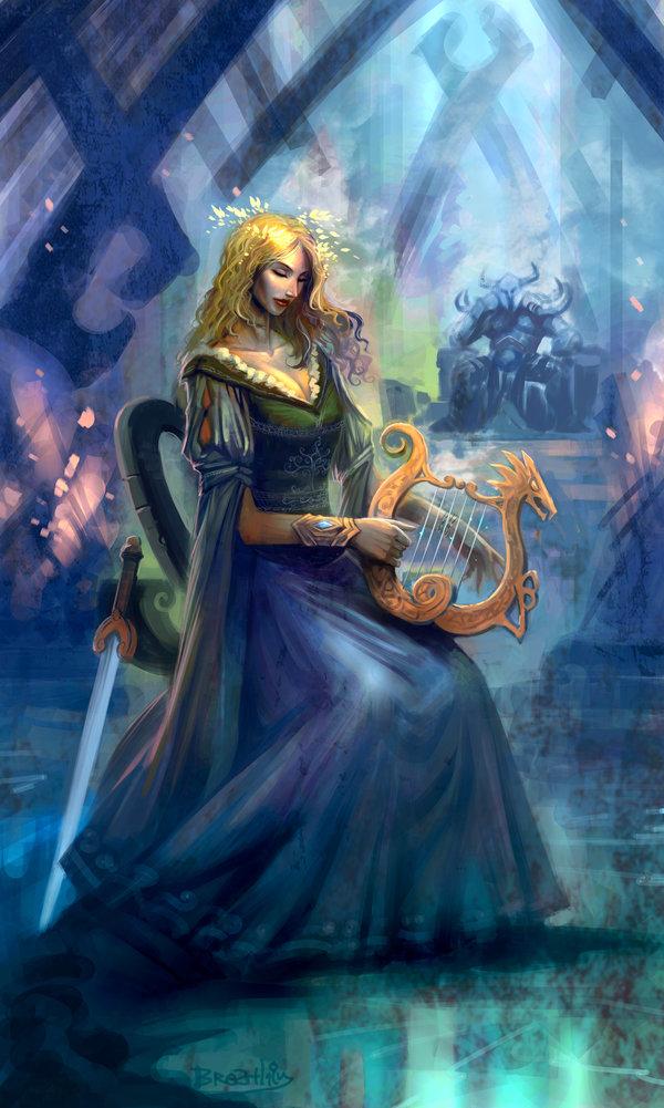 Fantasy Artwork by Jian Guo