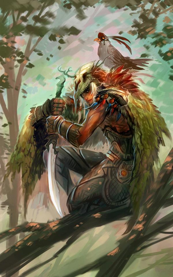 Fantasy Artwork by Jian Guo