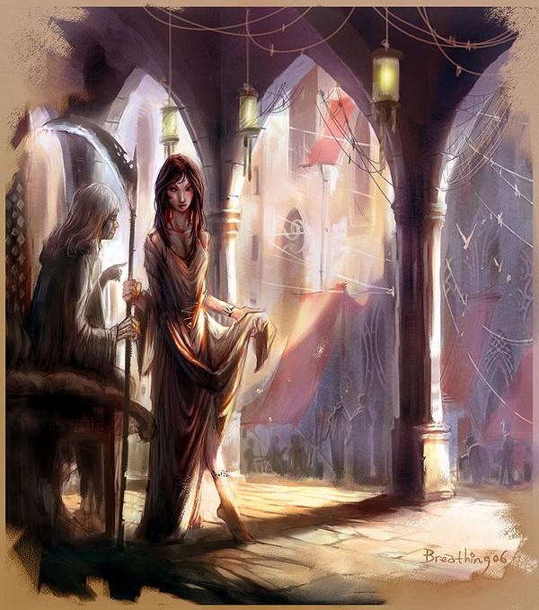 Fantasy Artwork by Jian Guo