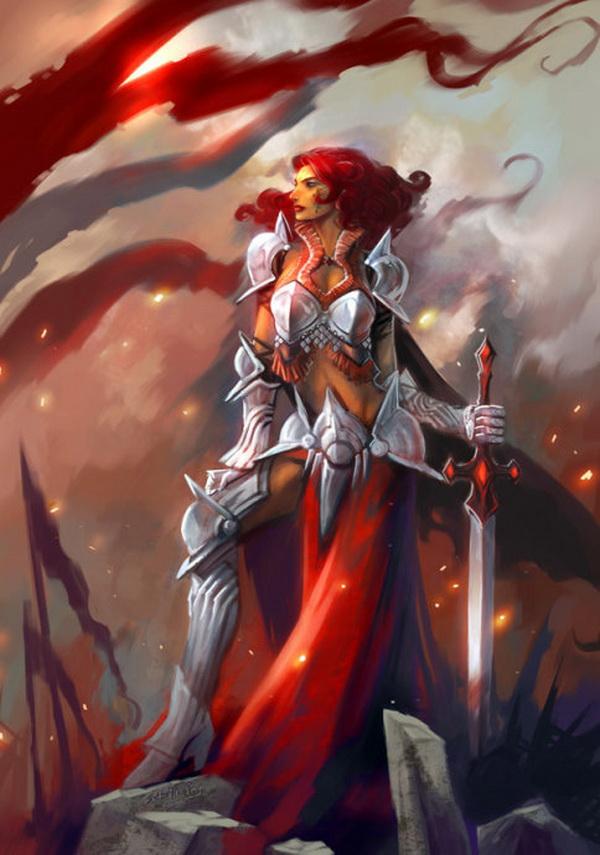 Fantasy Artwork by Jian Guo