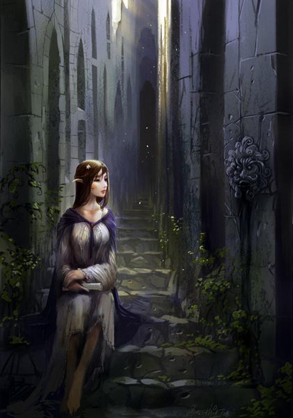 Fantasy Artwork by Jian Guo