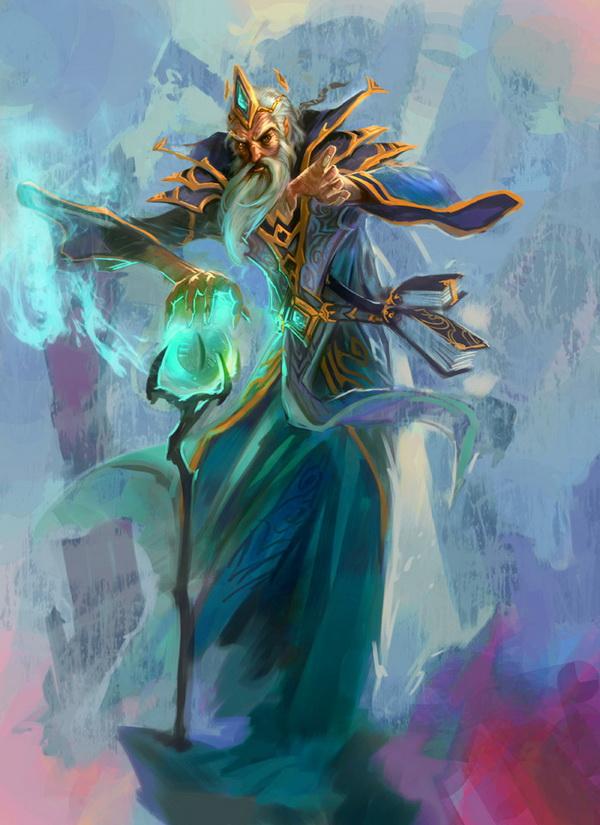 Fantasy Artwork by Jian Guo