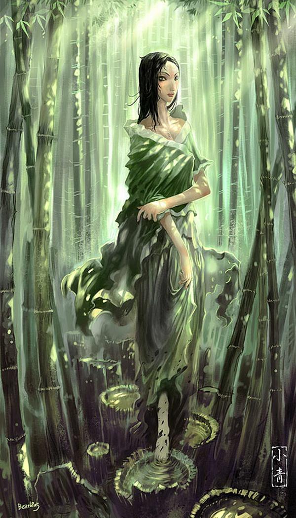 Fantasy Artwork by Jian Guo