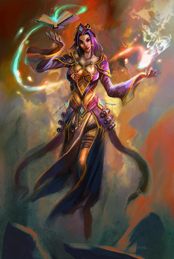 Fantasy Artwork by Jian Guo