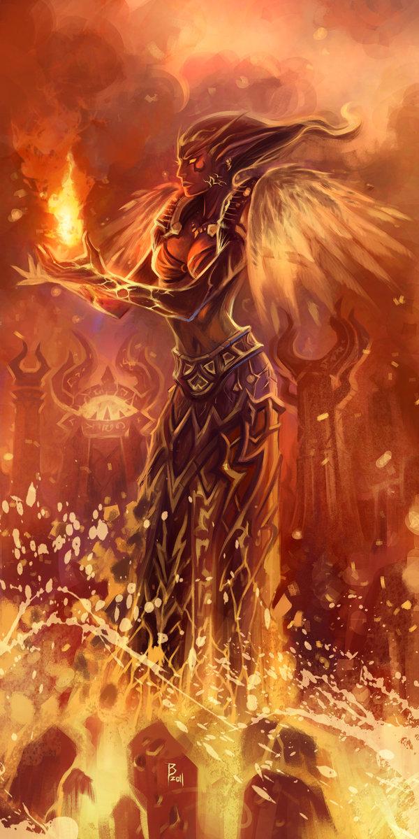 Fantasy Artwork by Jian Guo