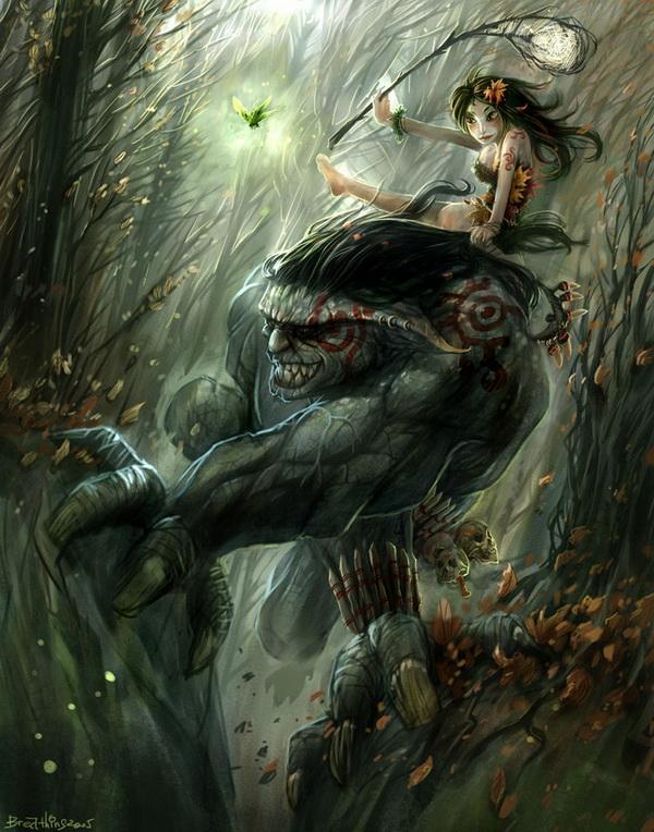 Fantasy Artwork by Jian Guo