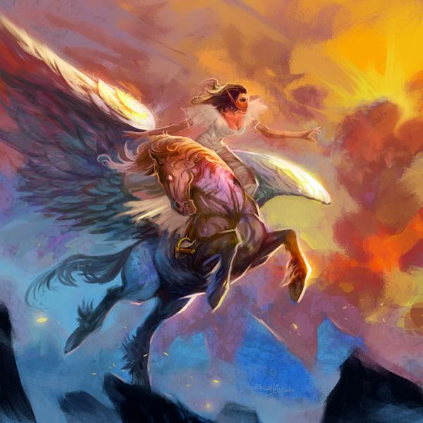Fantasy Artwork by Jian Guo