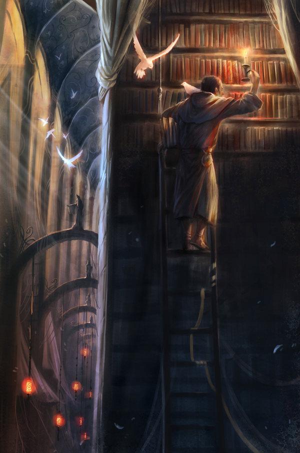 Fantasy Artwork by Jian Guo