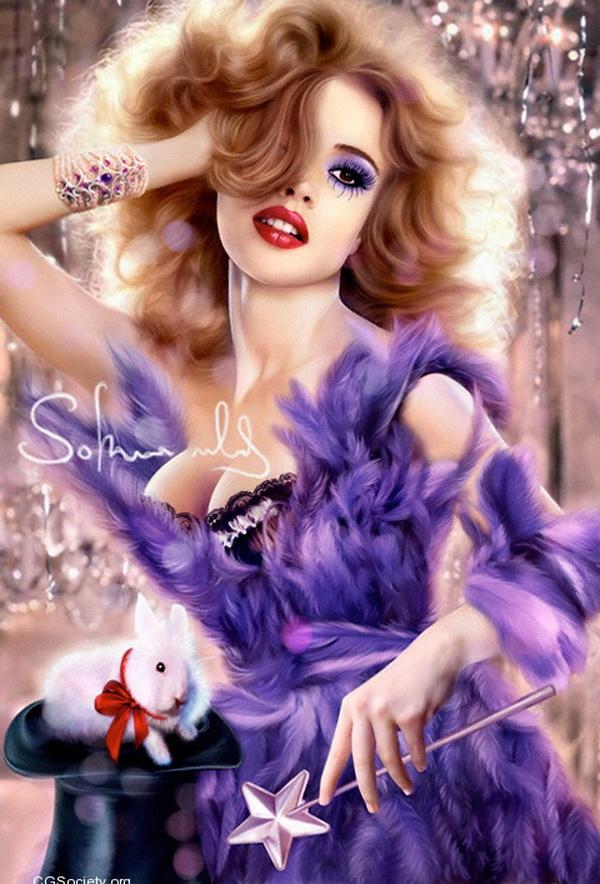 Digital Paintings by Katarina Sokolova-Latans'ka